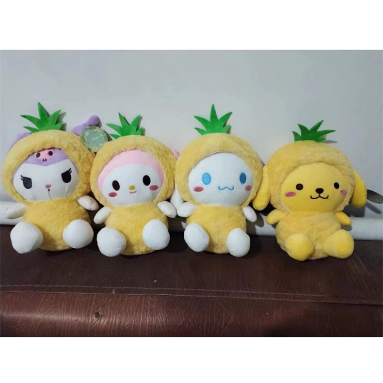 汇鑫毛绒玩具 菠萝三丽O