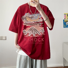 酒红色