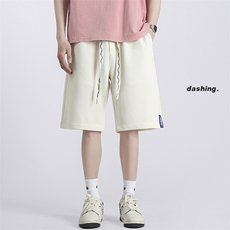 2023夏季华夫格爱心肌理短裤男日系大码潮牌bf休闲五分裤DK37-P38，男装休闲裤，电商A082