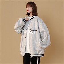 现货2025男春装新款中性百搭情侣棒球服夹克外套D201-DM89-P70，男装夹克，电商D321-1
