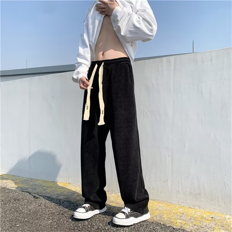 男春季新款时尚潮流休闲裤B472P32图片