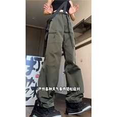 2024秋季新款调节扣腰带休闲裤宽松户外裤子B315-K24286-p55控78，男装休闲裤，电商B315