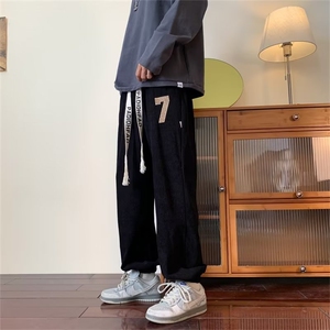 男秋季新款港风休闲裤K7111P35图片