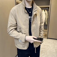 主推数据款夹克男休闲时尚潮流立领上衣外套A329-FL2313-P90，男装夹克，电商A329