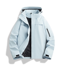 新款男女高品质户外登山服青少年学生冲锋衣夹克外套HS6606，男装夹克，星座1206（原A206）