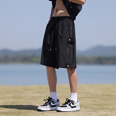 草坪-夏季短裤潮牌户外运动五分防水大码冲锋裤XZ301b-2-DK725P35，男装牛仔裤，星座301B-2（原A443-1）