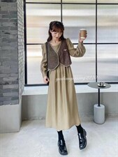 秋季新款连衣裙，女装连衣裙，雨恋依香(1F)