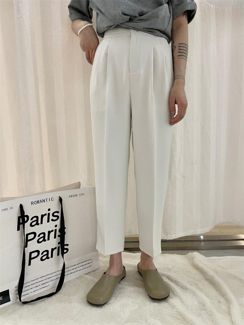 现货夏季百搭显瘦萝卜裤，其它，歆座 XINZUO