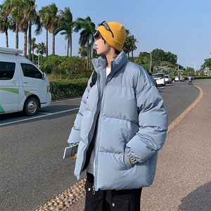 XZ213-MY20-P70控88 港风大码冬季男款加厚保暖立领棉服面包服ins图片