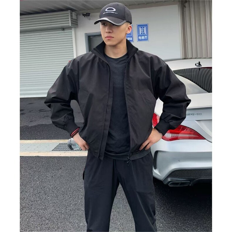 飞行夹克外套男女款春秋潮牌痞帅cleanfit廓形短款高街棒球服Y809,男装夹克,星座601-1