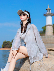 户外轻薄防晒衣女2025夏季新款宽松大码藏肉休闲百搭洋气减龄外套，女装防晒衣，可可小西