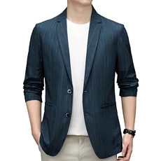 上衣单排扣2023年翻领口袋长袖春季中老年时尚西服SL8212，男装西服，钱塘6003（原4033）