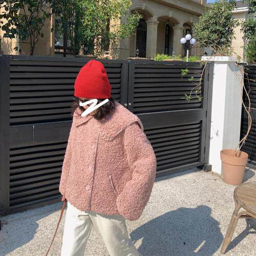 【现货】韩系皮毛一体羽绒服，女装羽绒服，She