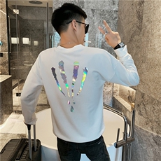 WY86/秋季社会小伙痞帅宽松套头韩版网红打底潮流卫衣男，男装卫衣，星座102A（原电商D309-1）