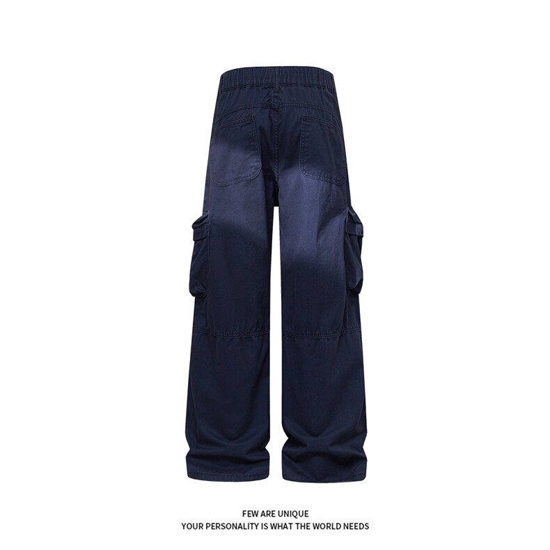 B221美式ins高街洗褪书包袋工装休闲牛仔裤LK26651-特P60控108,男装牛仔裤,电商B221