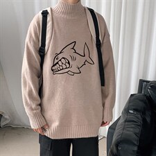 M18041-P45加绒款-P65半高领毛衣男士大码针织衫男毛线衣男,男装针织衫/毛衣,电商A040