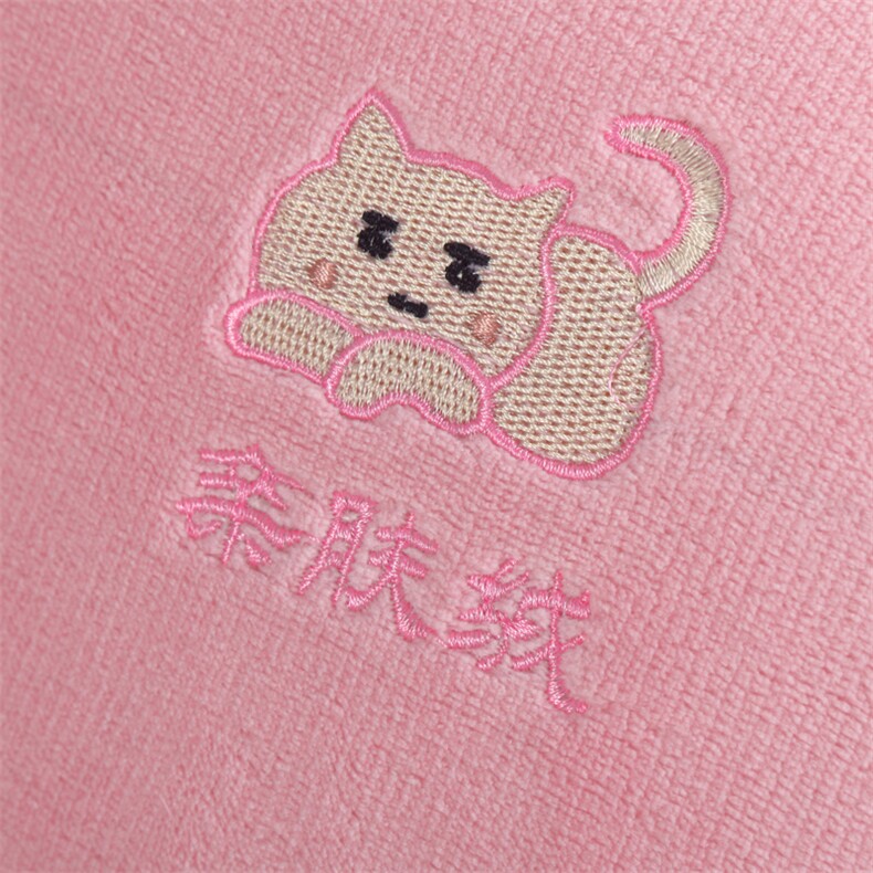 新款记忆棉绣花猫肚枕,女装枕套/枕芯,一起卖家纺