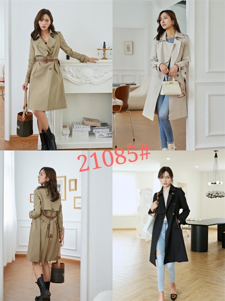 秋季新款，主打风衣外套，女装风衣，红雀纺