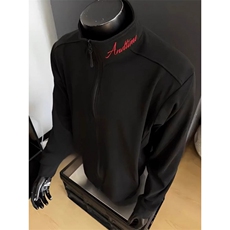 【004】刺绣打底衫男跑步运动训练服立领修身卫衣A079-WY13-P35，男装T恤，电商A079