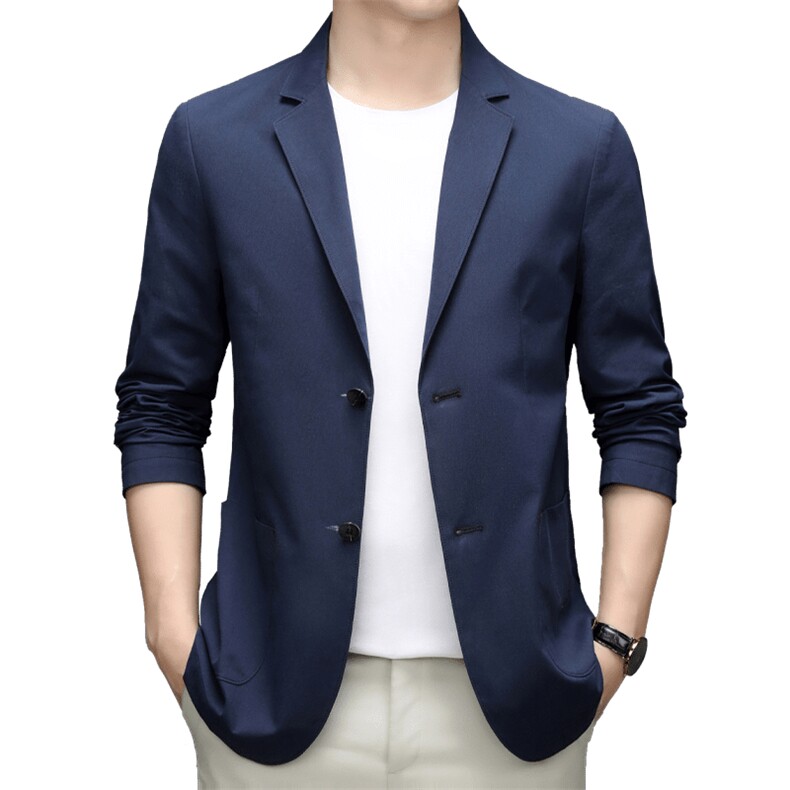 BWA280钱塘2020-2秋季新款男士休闲简约百搭西服修身上衣P172,男装西服,钱塘207-2