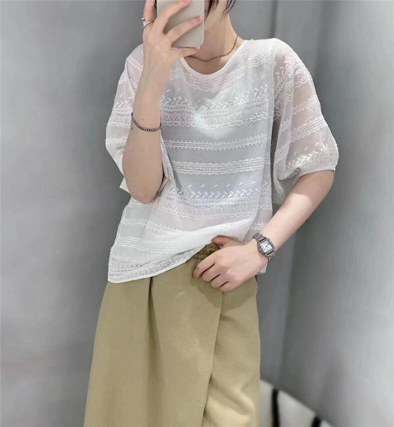 夏季新款印花小衫，其它，格瑞琪