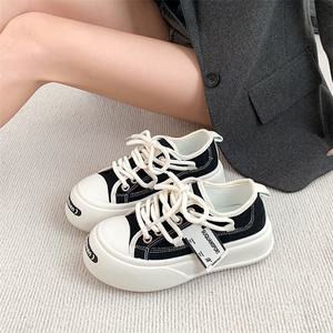 2024小白鞋子女春季新款韩版ins女学生休闲运动百搭板鞋女图片