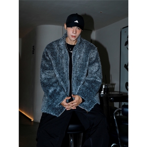 秋冬夹克cleanfit美式外套长毛呢夹克海马毛1016-1JK82 P118 K149图片