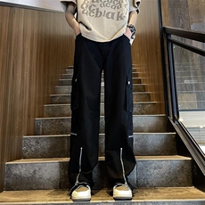 个性工装休闲裤男高街潮流长裤子KK611/P65，男装工装外套，电商D202-1