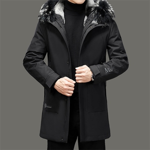羽绒服新款男士连帽潮流时尚休闲保暖羽绒服外套男装DDCQ922-P410图片