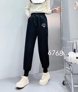 加厚绒卫裤上新图片