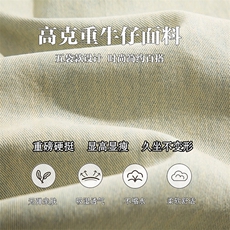 现货S-5XL加肥加大码泥黄直筒牛仔裤310A-2BK205P50控78，男装牛仔裤，星座310A-2