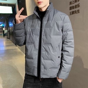 羽绒服男士冬季新款中青年白鸭绒加厚保暖外套男装潮流休闲上衣图片