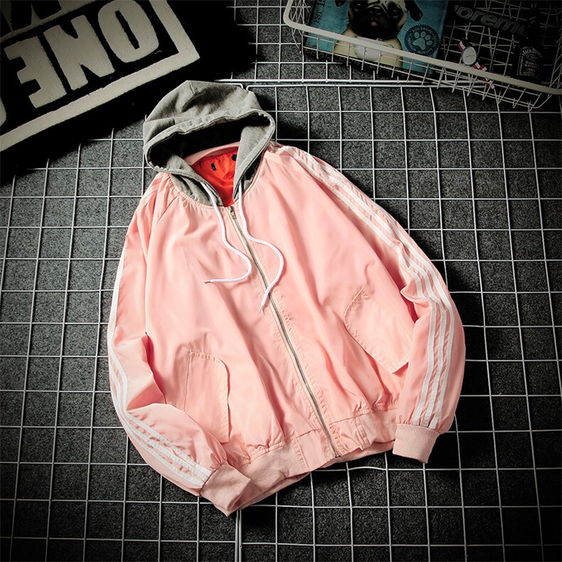 A003-927-P50秋冬季新品拼接连帽夹克男外套韩版日系铁框,男装夹克,电商A003