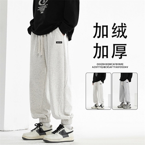 美式直筒裤男士新款宽松休闲长裤子X1633特批39加绒特批49图片