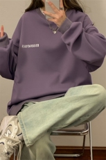 中性2026秋季新款宽松长袖套头卫衣秋装大码外套男女装S227-P48，女装短外套，电商A233-1