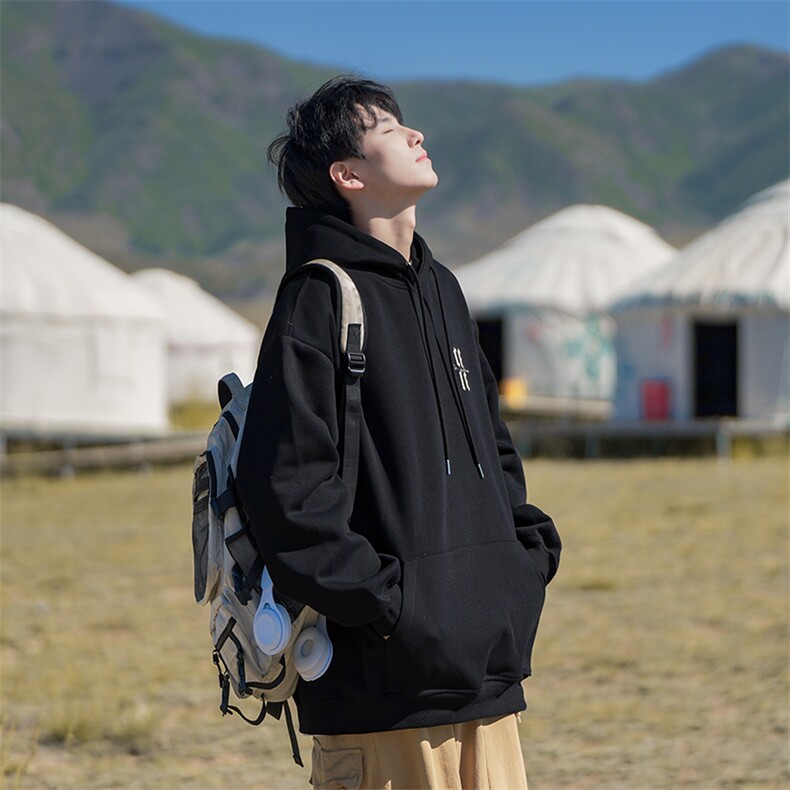 B225-A6445-P53-X68-连帽卫衣-聚酯纤维,男装卫衣,电商B225
