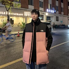 有版权现货刺绣立领宽松外套马甲时尚男款韩版羽绒服MJ02P65控98，男装背心/马甲，星座301D-5(原星座1415）