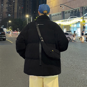 2023男冬季新款灯芯绒保暖棉衣防风宽松加厚大码棉服外套BYM09P85图片