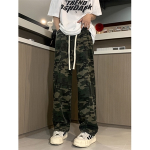 现货 秋冬品质大码迷彩裤男女 不起球 不褪色 K909-P60图片