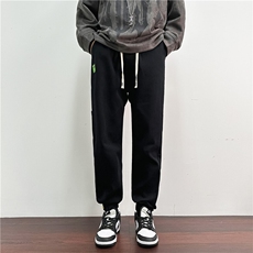 k301-p55-控78M-5XL牛仔黄泥在高阶宽松大码牛仔裤cityboy，男装牛仔裤，星座116