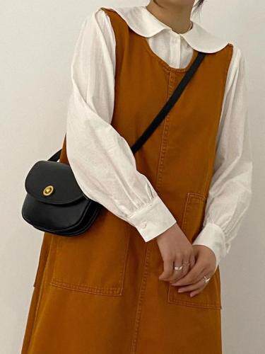 背带裙-橘色和白色你pick哪个？，其它，LUCY