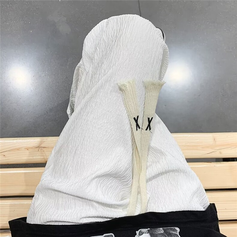 男秋季新款港风休闲裤X绳树皮皱长裤 JQ99P32图片