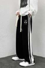 夏季情侣百搭印花休闲裤男大码宽松拖地裤A161-2-K7238-P55，男装休闲裤，电商A161-2