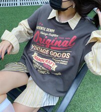 韩版字母马甲卫衣，女装马夹，Q.P