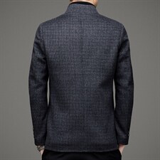 D-A230冬季男士新款毛呢西服大衣羊毛外套呢子西装P280图片