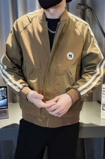 春秋季新款男士棒球服夹克潮牌侧边条纹拼接痞帅气飞行服JK08-P98，男装夹克，电商D323（原B261）
