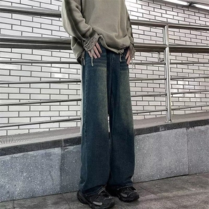 新款休闲裤长裤男美式百搭垂感宽松嘻哈运动裤KK337-P43图片