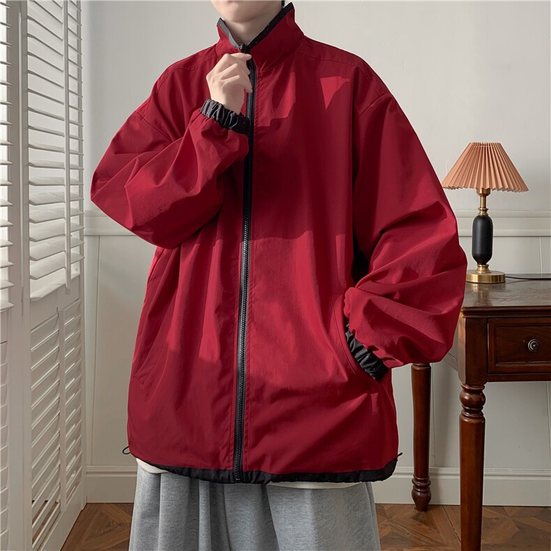 春秋两面穿满天星夹克量大价优特P55，男装夹克，星座215-2（原311A-2）