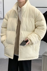 冬季青少年加绒加厚立领棉衣港风宽松大码棉服外套男女6223-P100，男装棉衣，电商A441-1