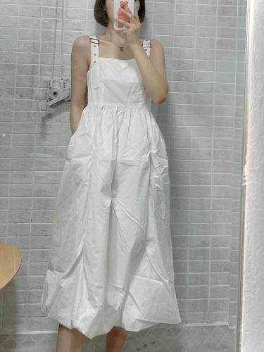 时间洋气款吊带连衣裙，女装背心吊带，转角爱尚